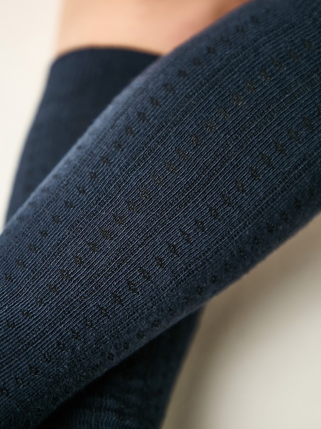 Children's knee high socks CONTE-KIDS TIP-TOP, s.18, 057 navy - 3