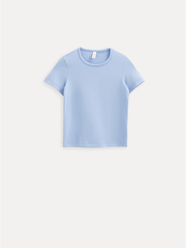 Children's T-shirt CONTE ELEGANT BASIC COLLECTION DF 5105, s.98,104-52, sky blue - 1