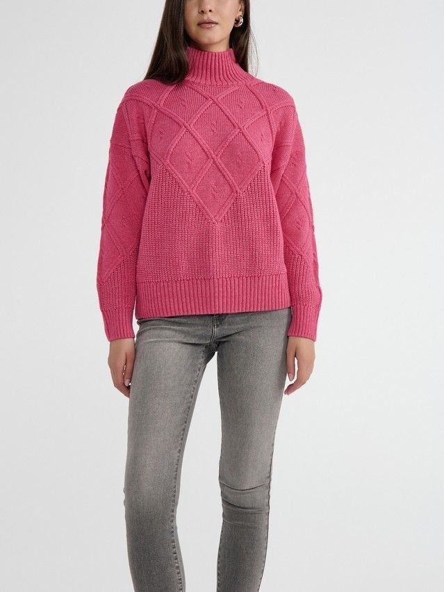 Women's pullover CONTE ELEGANT LDK23104, s.170-84, pink flash - 3