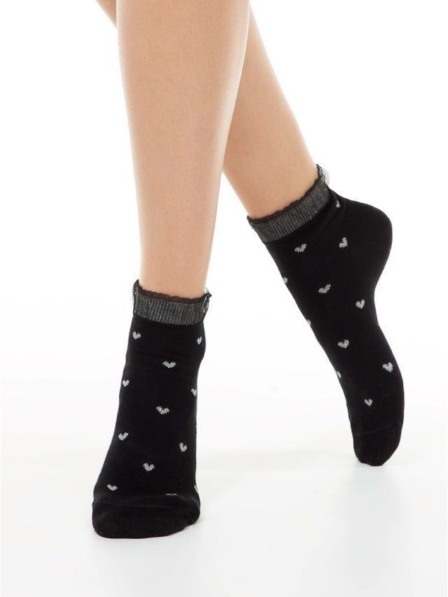 Women's socks CONTE ELEGANT CLASSIC, s.23, 243 black - 1
