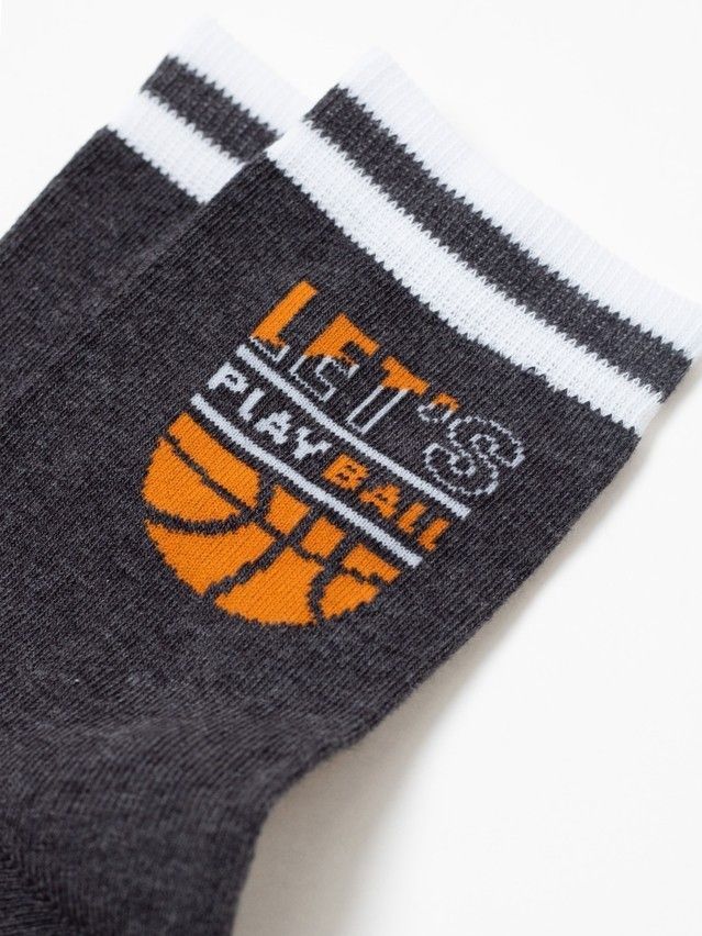Children's socks CONTE-KIDS SOF-TIKI, s.20, 756 dark grey - 4