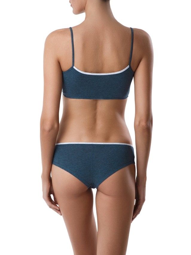 Women's bustier CONTE ELEGANT BASIC LBE 647, s.170,176-100, dark blue melange - 3