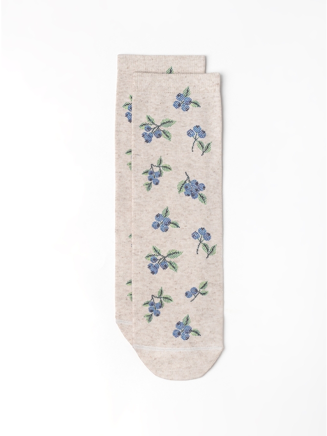 Women's socks CONTE ELEGANT FANTASY, s.23-25, 1237 bilberries - 1