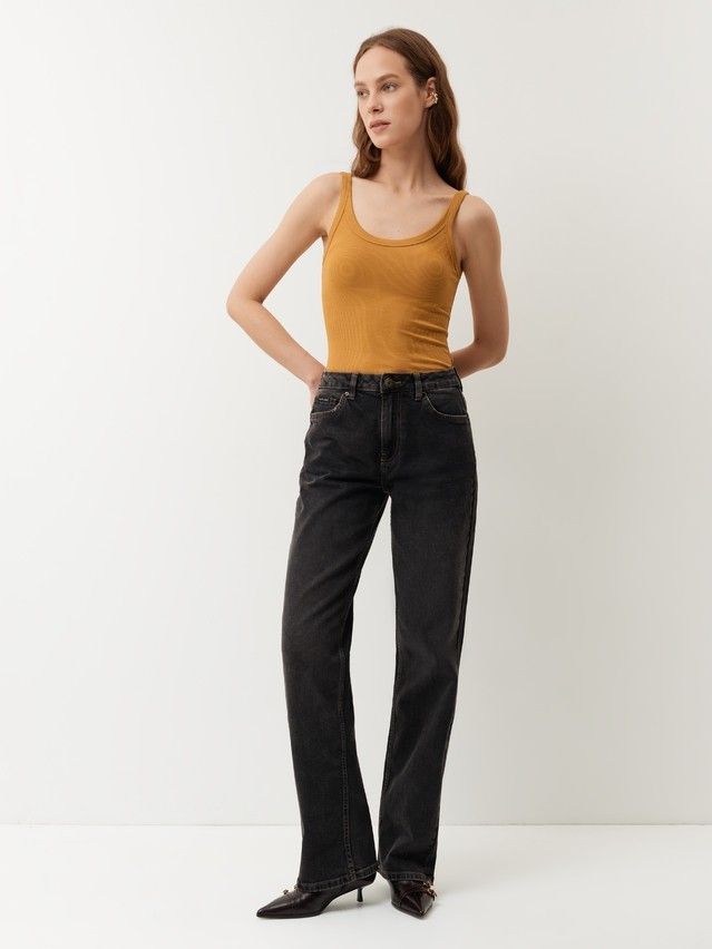 Women's jeans CONTE CON-951, s.164-94, washed black - 1