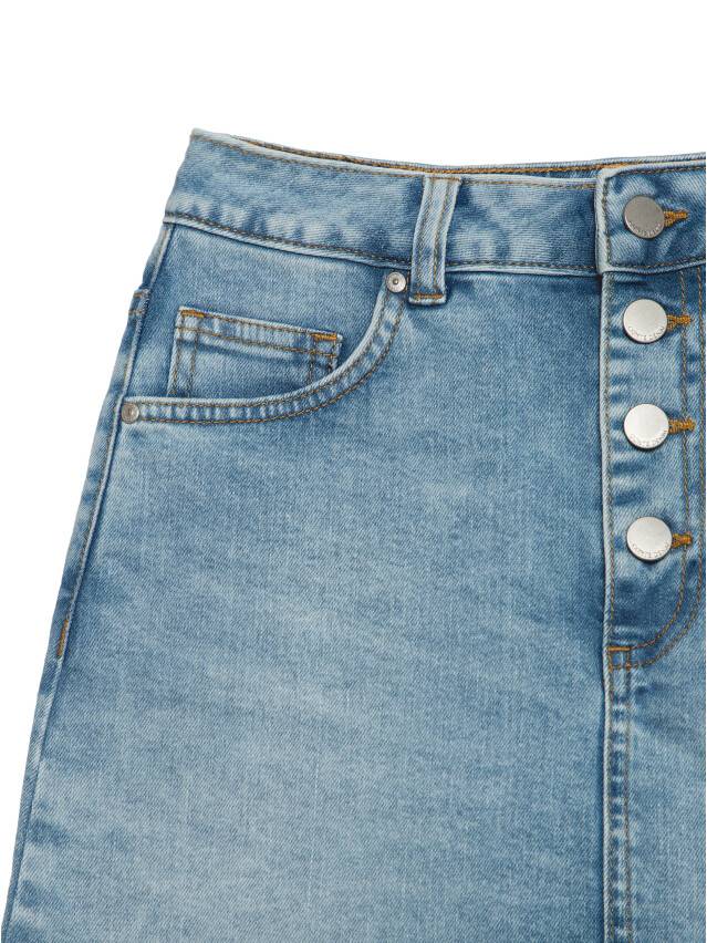 Denim skirt CONTE ELEGANT CON-350, s.170-90, light blue - 11