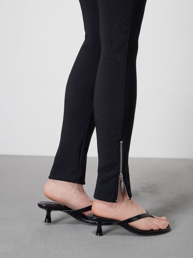 Women's leggings CONTE LLG 3590, s.164-102, black - 3
