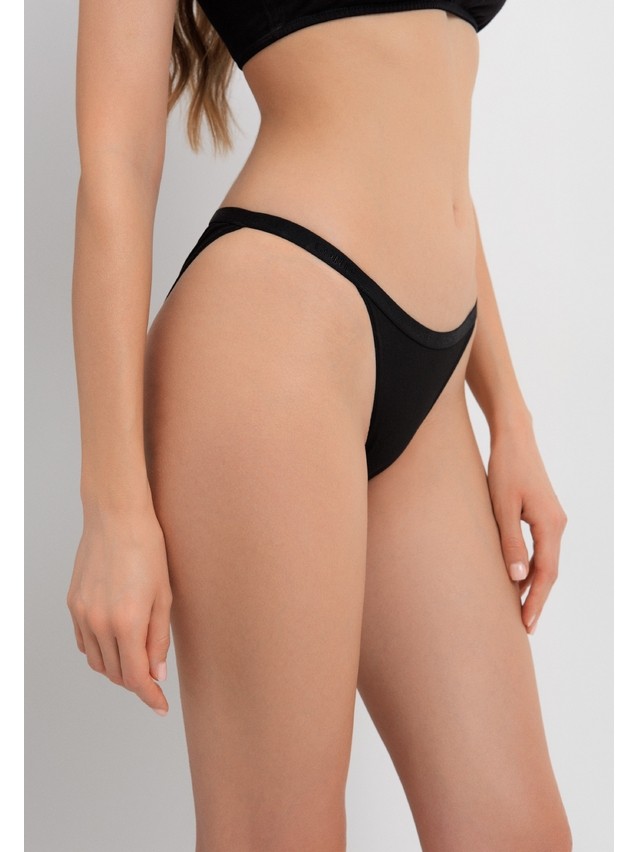 Women's panties CONTE ELEGANT COMFORT COTTON LTA 5570, s.98, black - 4