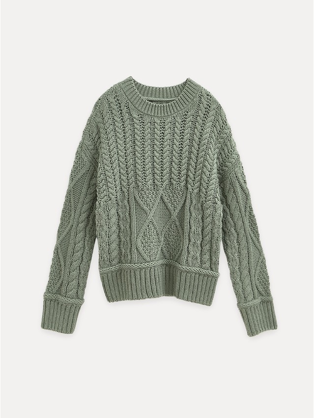 Women's pullover CONTE ELEGANT LDK24140, s.170-84, khaki - 9