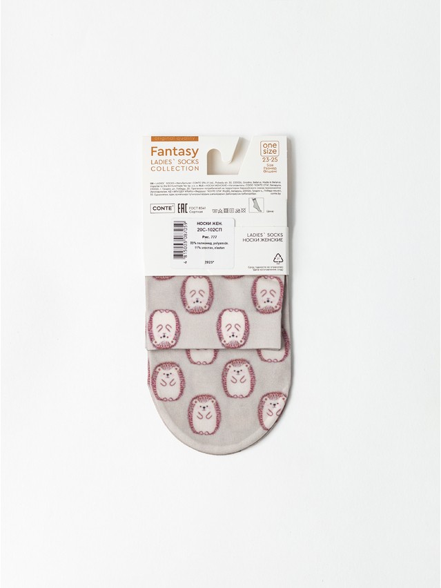 Women's socks CONTE ELEGANT FANTASY, s.23-25, 777 - 5