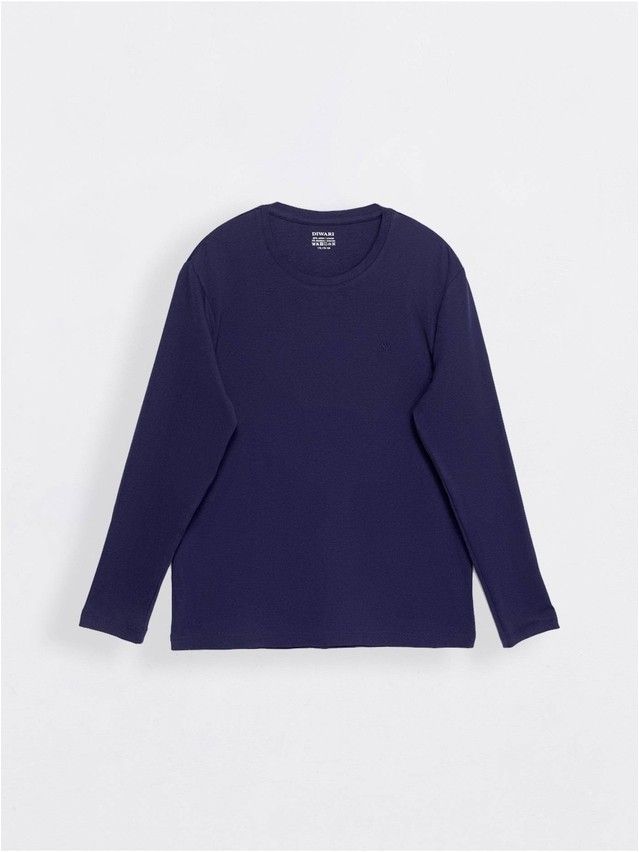 Men's polo neck shirt DiWaRi MD 695, s.170,176-100, dark blue - 1