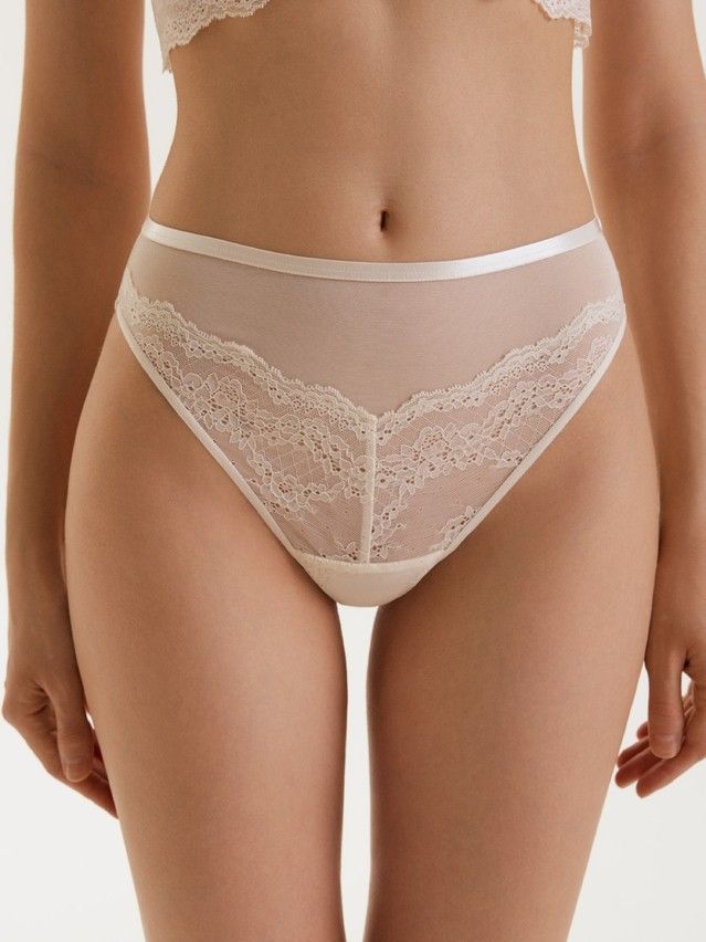 Women's panties CONTE OPHELIA LBR 3545, s.90, white sand - 1