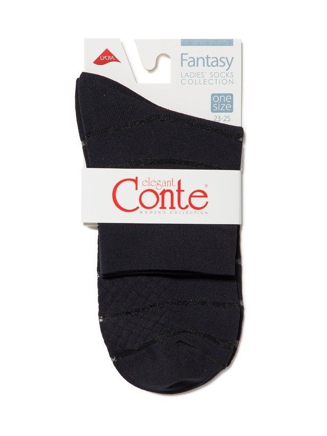 Women's socks CONTE ELEGANT FANTASY 16С-85СП, s.23-25, nero - 3