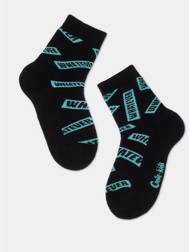 Children's socks CONTE-KIDS SOF-TIKI, s.24-26, 596 black - 2