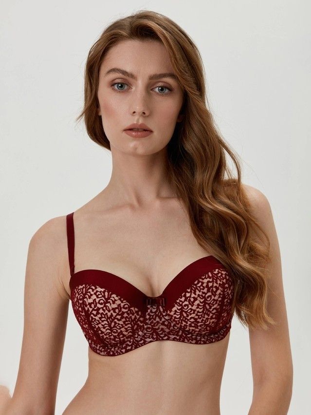 Bra CONTE ELEGANT TATOUAGE RB8042, s.70A, wine-coloured - 2