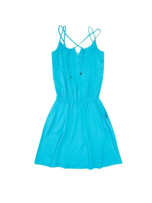 Women's gown CONTE ELEGANT LPL 743, s.164-84-90, turquoise - 4