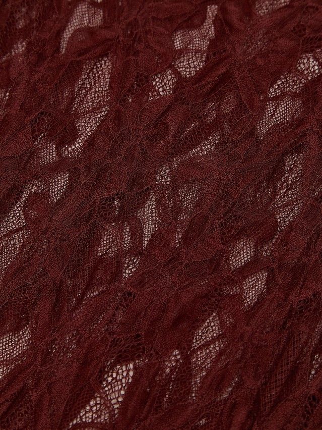 Women's polo neck shirt CONTE LD 3501, s.170-84, burgundy - 7