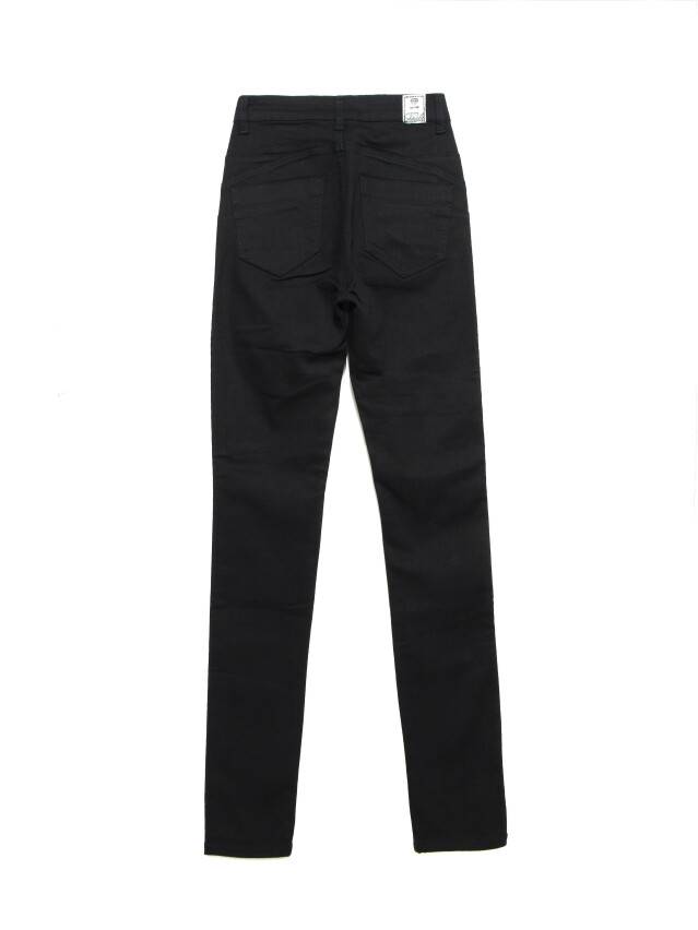 Denim trousers CONTE ELEGANT CON-149, s.164-94, deep black - 4