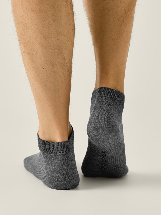 Men's socks CONTE, s.25, 000 dark grey - 2