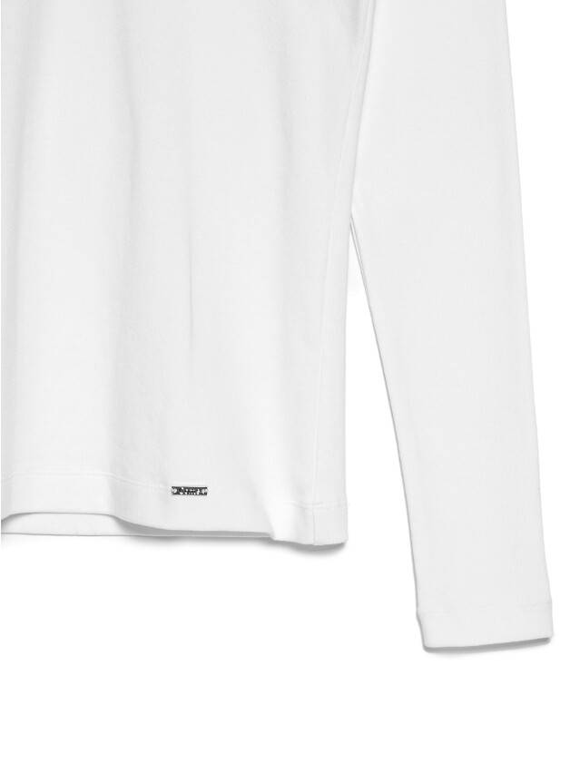 Women's polo neck shirt CONTE ELEGANT LDK060, s.170-84, off-white - 7