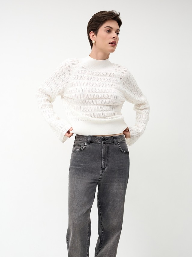 Women's pullover CONTE ELEGANT LDK24107, s.170-84, ecru - 1