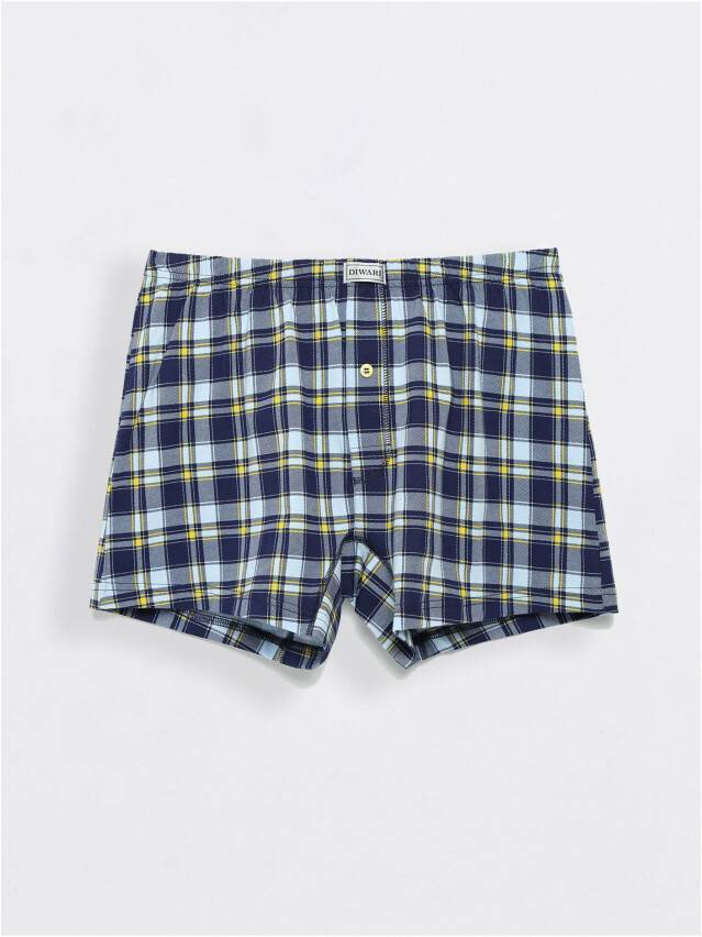 Men's underpants DIWARI SHAPE MBX 104, s.78,82, royal blue-yellow - 1