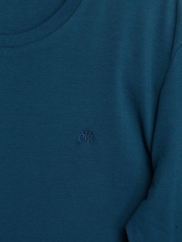 Men's polo neck shirt DiWaRi MD 695, s.170,176-100, deep sea green - 4