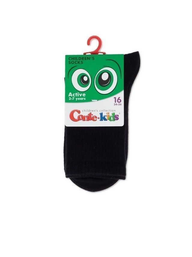 Children's socks CONTE-KIDS ACTIVE, s.24, 000 black - 7