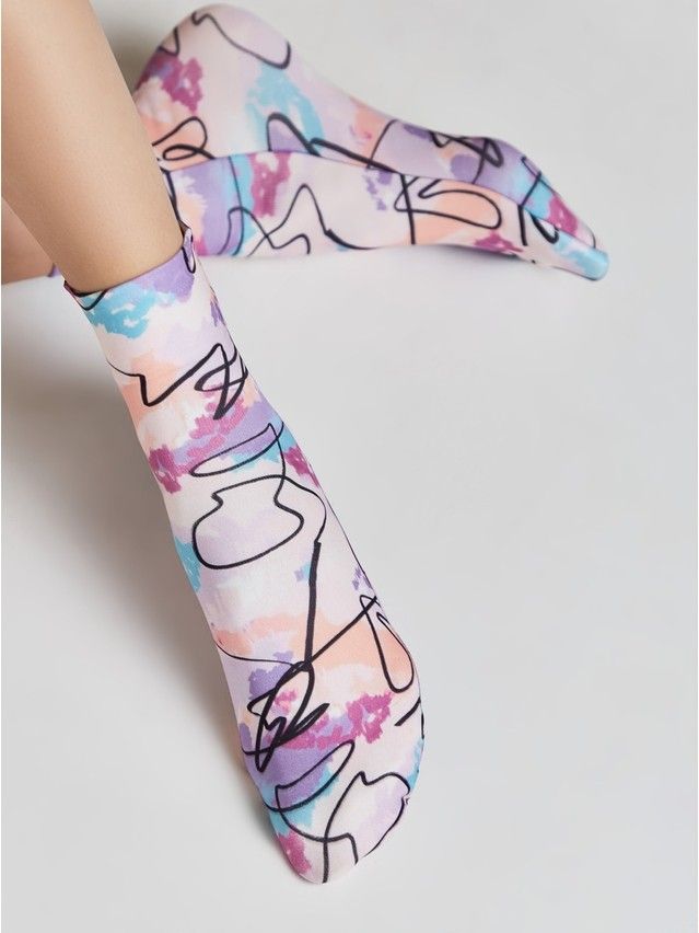 Women's socks CONTE ELEGANT FANTASY, s.23-25, 921 - 1