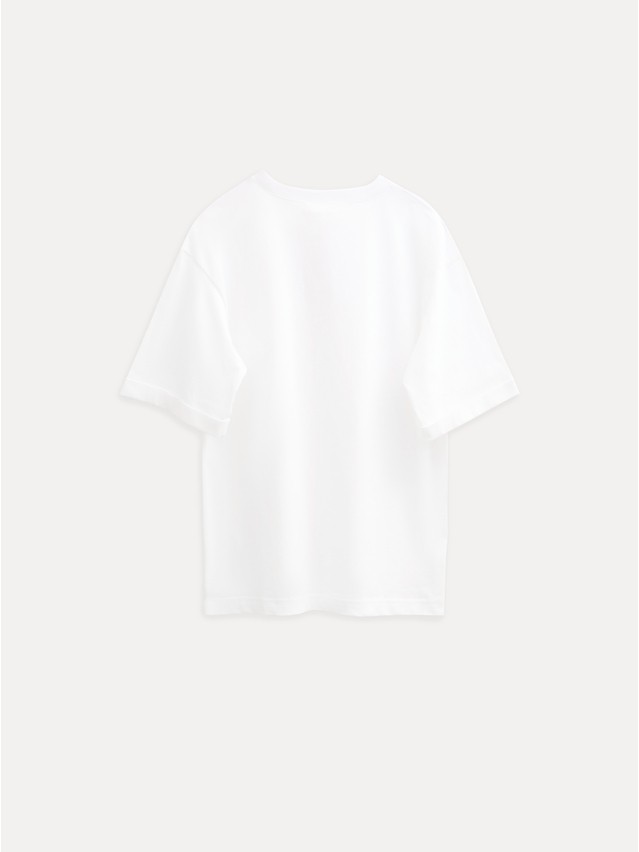 Women's polo neck shirt CONTE ELEGANT LD 3207, s.170-88, white - 5