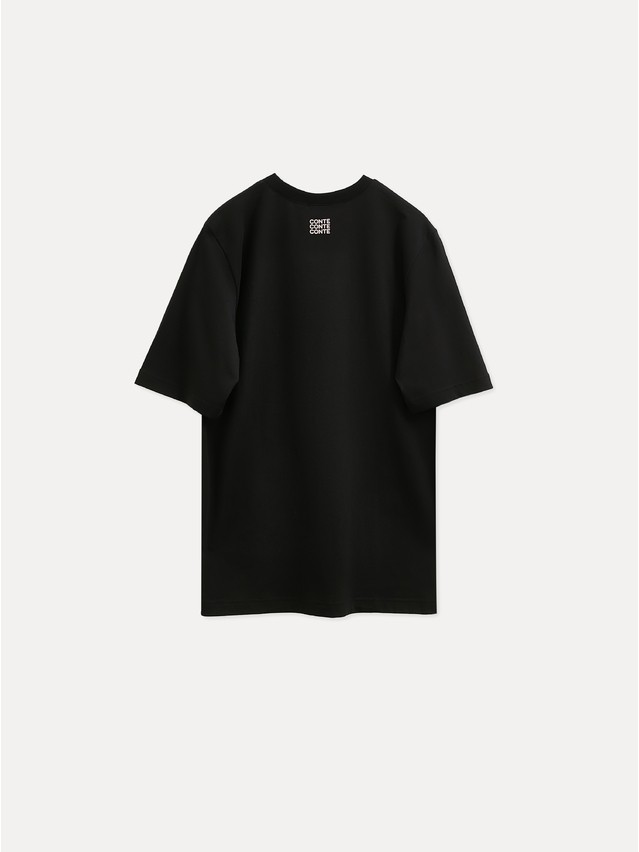Women's polo neck shirt CONTE ELEGANT LD 3036, s.170-92, black-dogs - 8