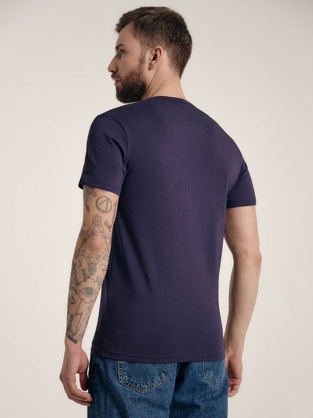 Men's sweatshirt DiWaRi BASIC MF 310-10, s.170,176-100, dark lilac - 3
