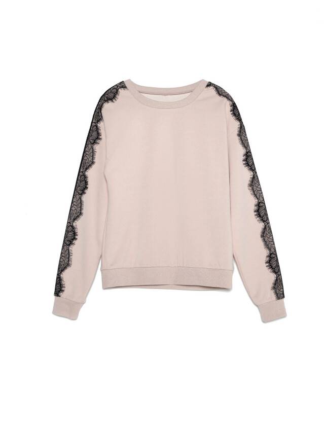 Women's sweatshirt LD 1051, s.170-100, shiny rose - 4