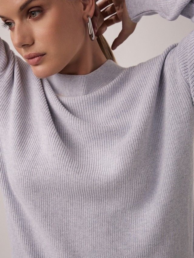 Women's pullover CONTE ELEGANT LDK2388, s.170-84, light gray - 4
