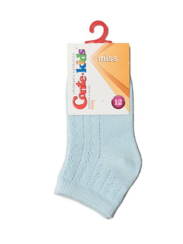 Children's socks CONTE-KIDS MISS, s.12, 112 light blue - 2