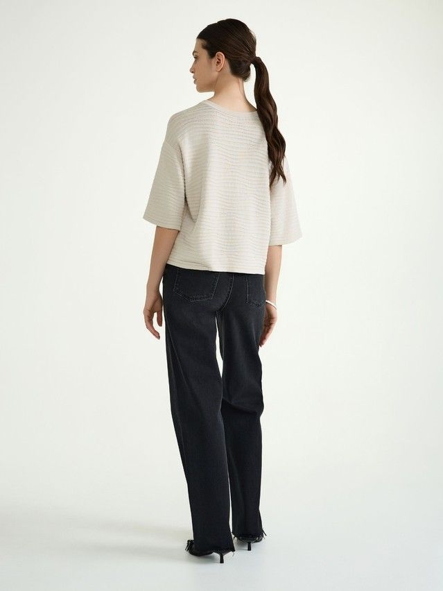 Women's pullover CONTE ELEGANT LDK2462, s.170-84, beige - 2