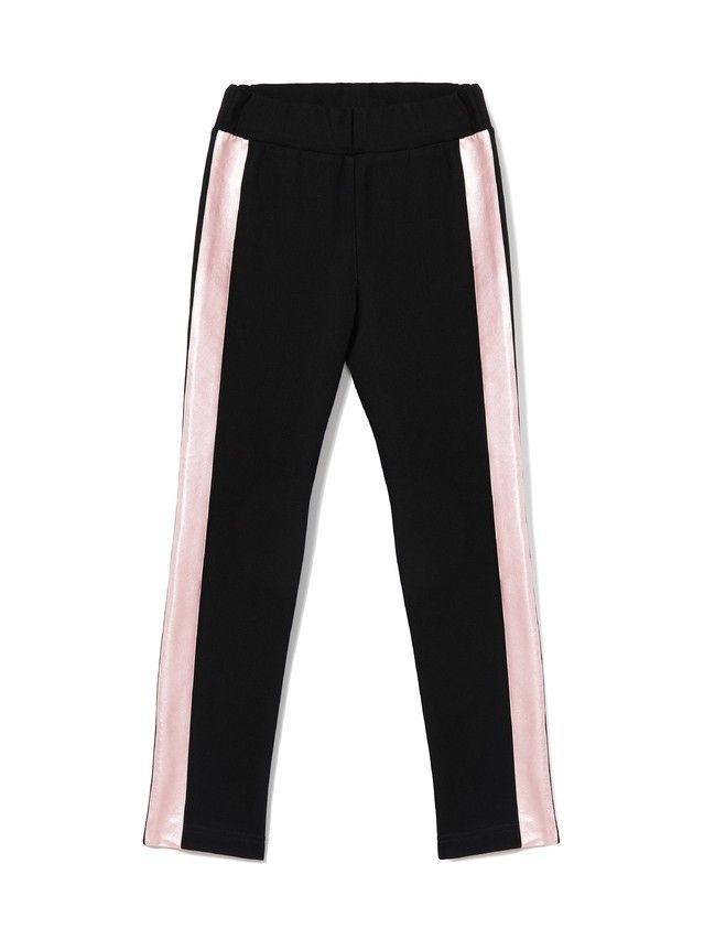 Leggings MINI URBAN NEW, s.122,128-64, nero-dusty rose - 4