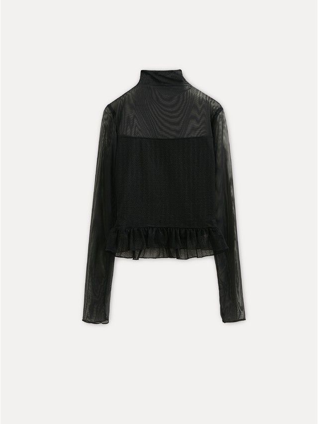 Women's polo neck shirt CONTE LD 3408, s.170-96, black - 7