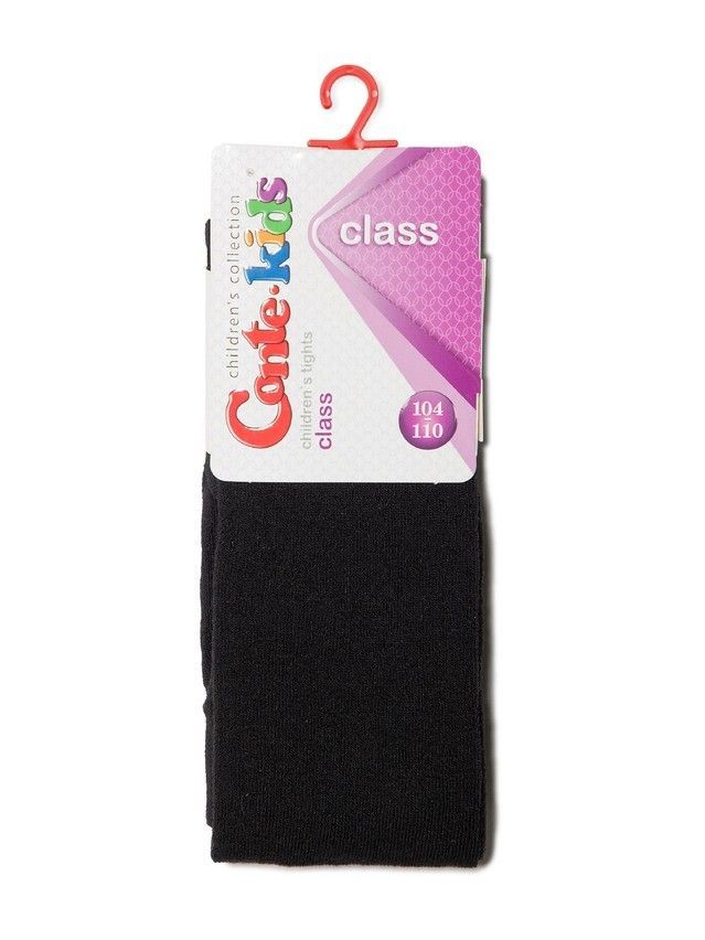 Children's tights CONTE-KIDS CLASS, s.104-110 (16),191 black - 2