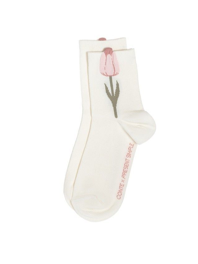 Носки женские хлопковые CE CLASSIC 17С-183СП, р.23-25, 723 молочный - 3