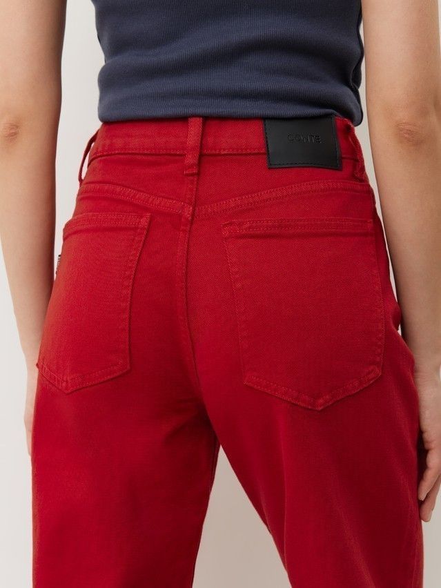 Women's jeans CONTE CON-1010, s.164-94, red - 8