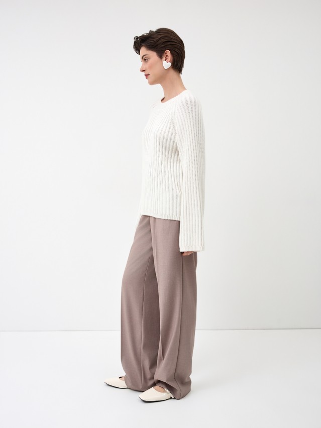 Women's pullover CONTE ELEGANT LDK24117, s.170-84, ecru - 5