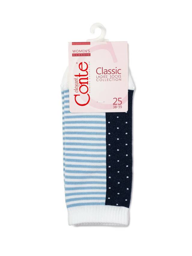 Women's socks CONTE ELEGANT CLASSIC, s.23, 116 blue-navy - 3