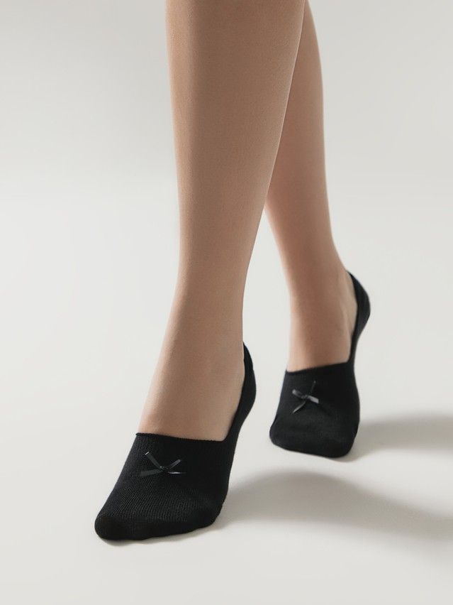 Women's footlets CONTE ELEGANT CLASSIC, s.23-25, 1114 black - 1