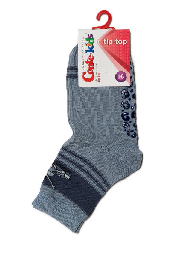Children's socks CONTE-KIDS TIP-TOP, s.24-26, 161 grey - 3