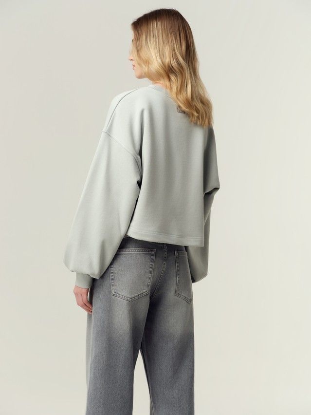 Women's polo neck shirt CONTE LD 3373, s.170-88, sea salt - 2