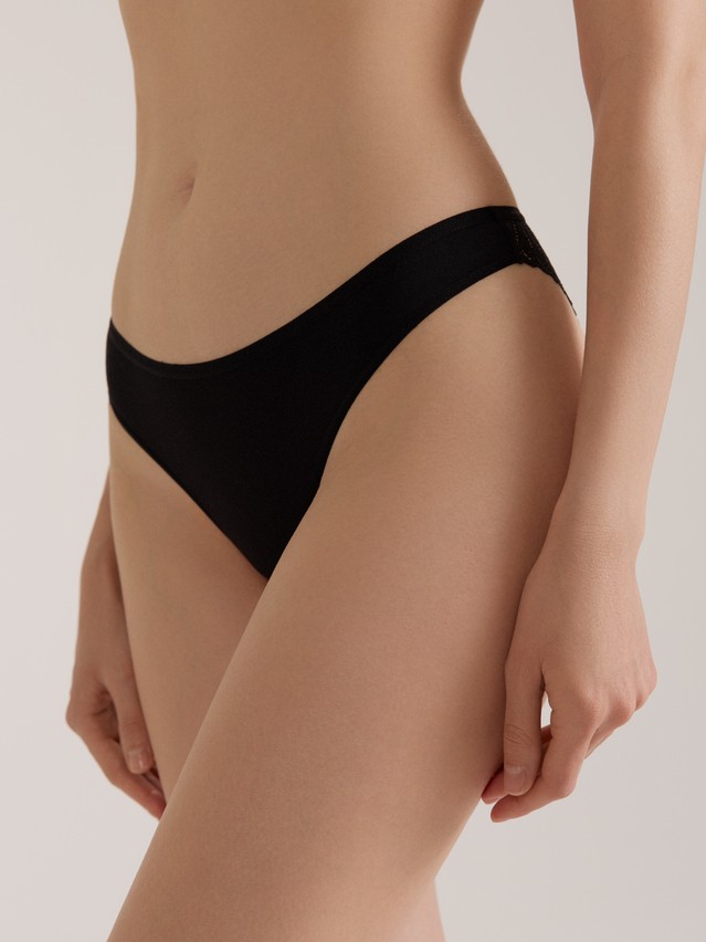 Women's panties CONTE ELEGANT ASTER LB 2522, s.90, black - 3