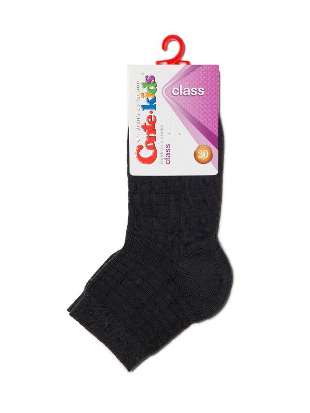 Children's socks CONTE-KIDS CLASS, s.20, 155 graphite - 2