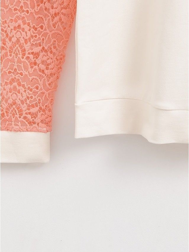 Women's polo neck shirt CONTE ELEGANT LD 640, s.158,164-84, coral red - 5