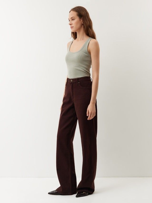 Women's jeans CONTE CON-961, s.164-94, brown - 3