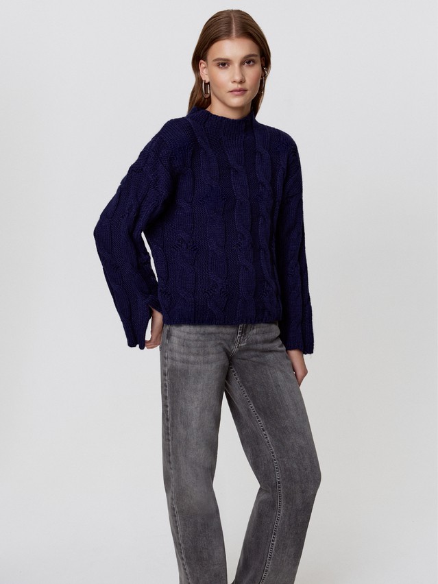 Women's pullover CONTE ELEGANT LDK24134, s.170-84, future dusk - 3